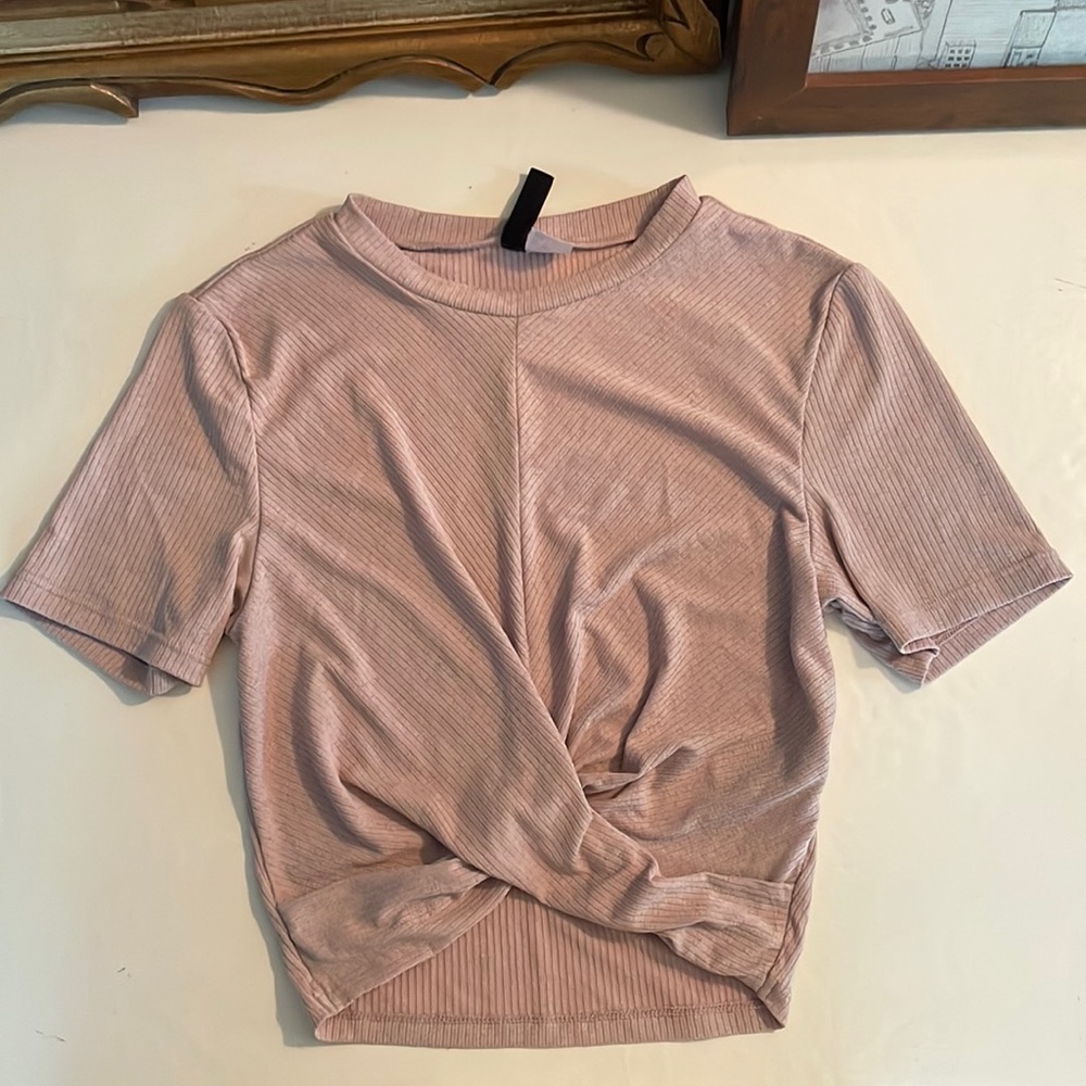 Mauve Crop Top